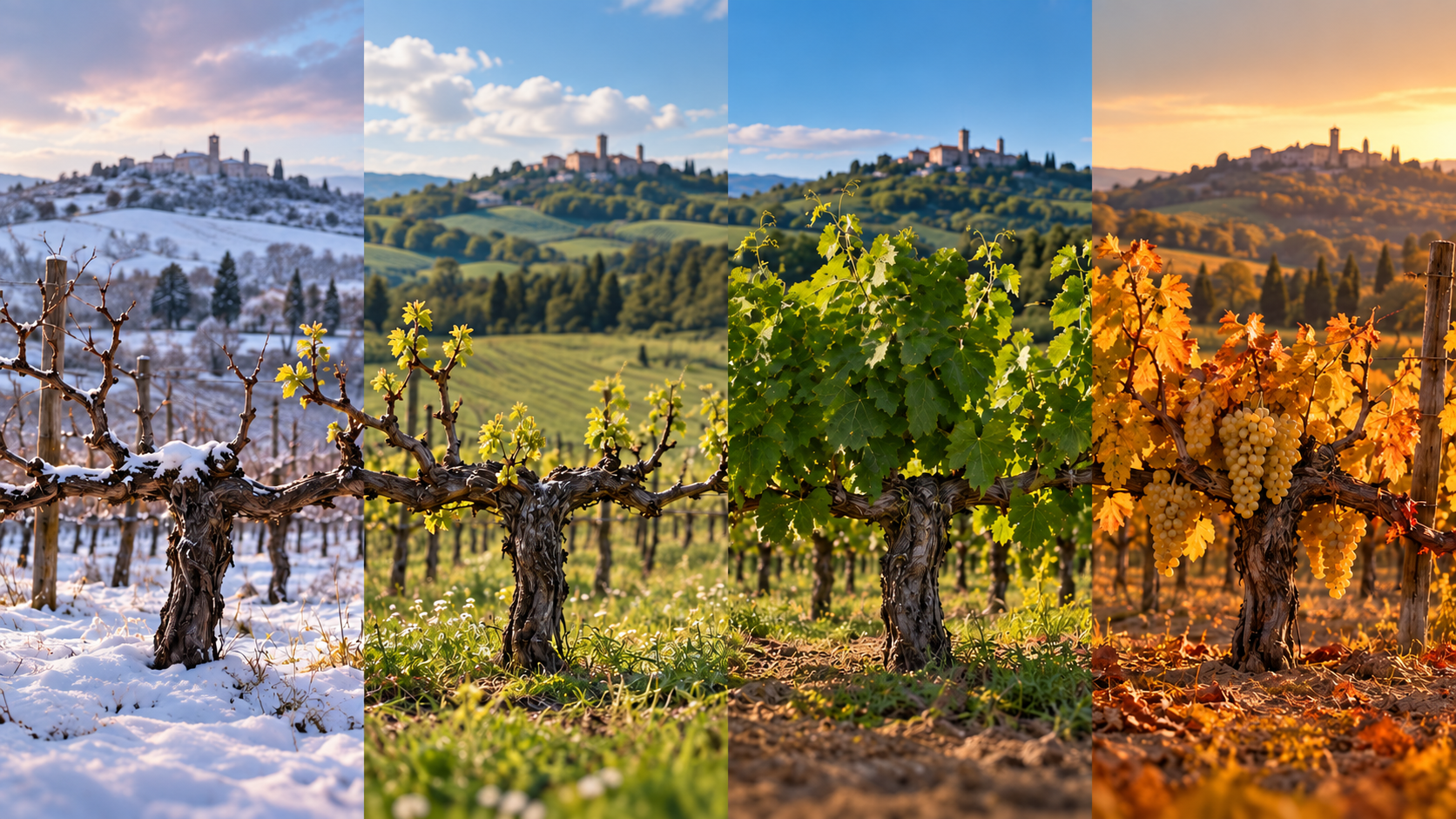 SEASONS — Tufa vineyard story