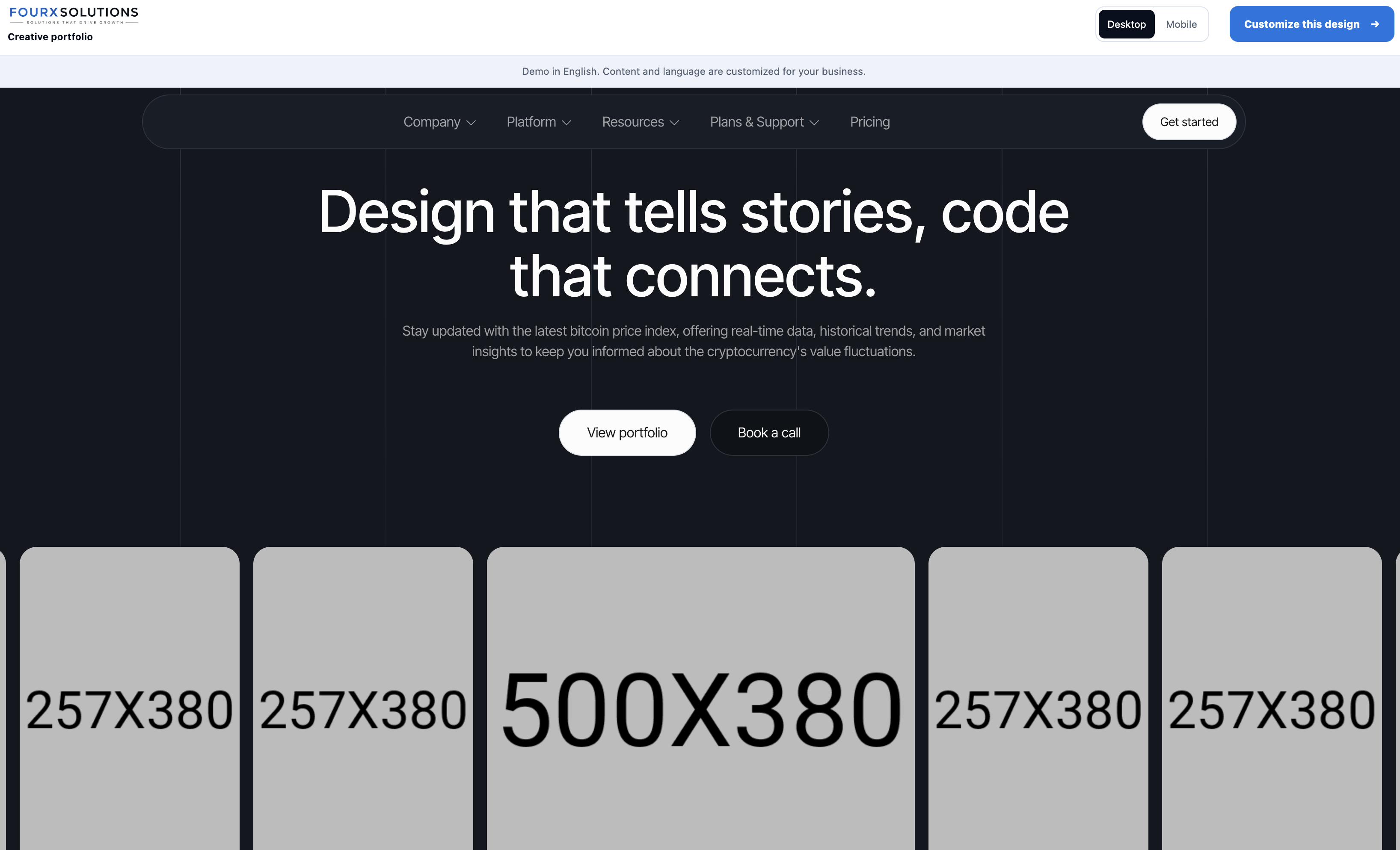 Kreativportfolio