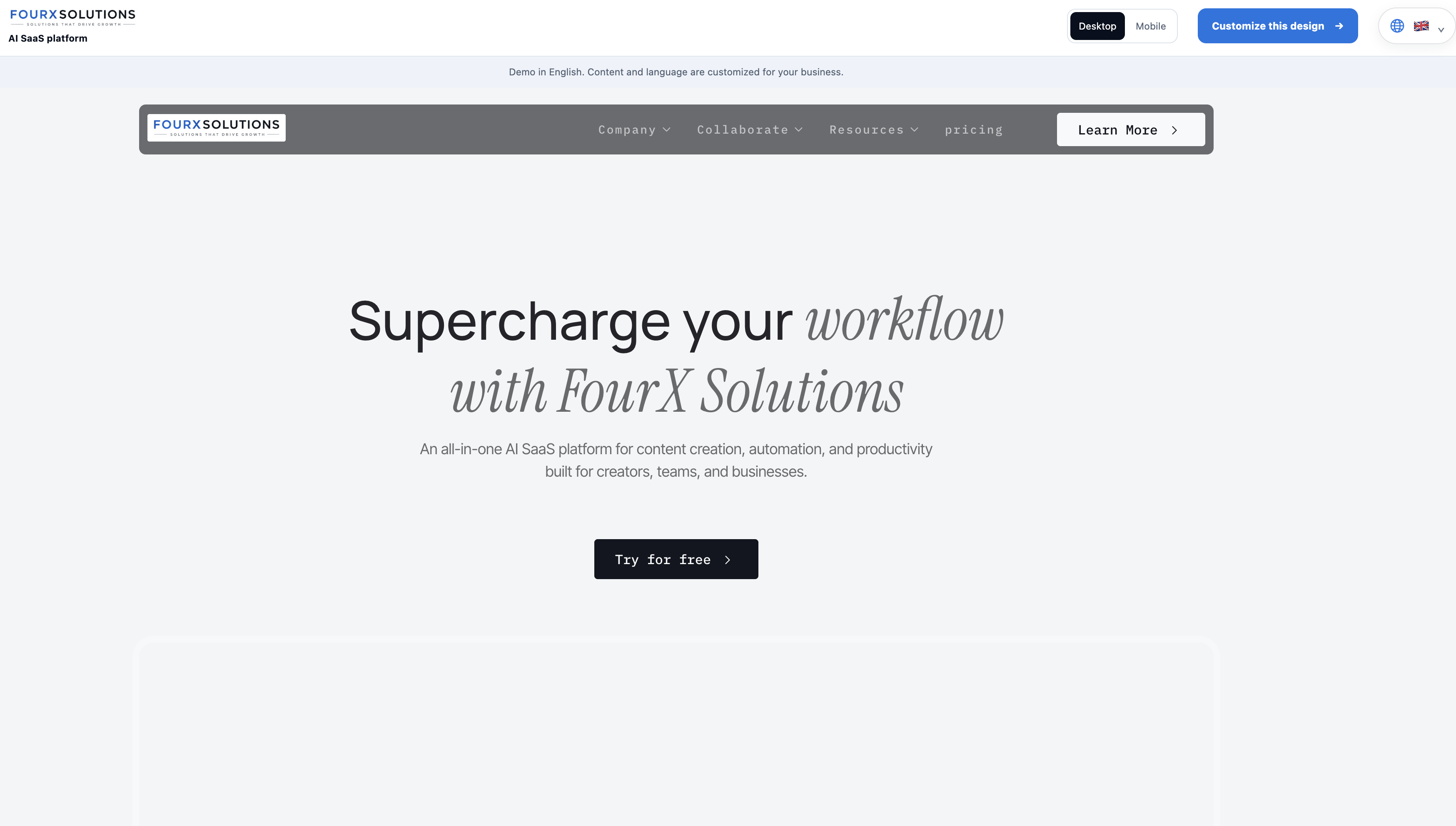 KI-SaaS-Plattform