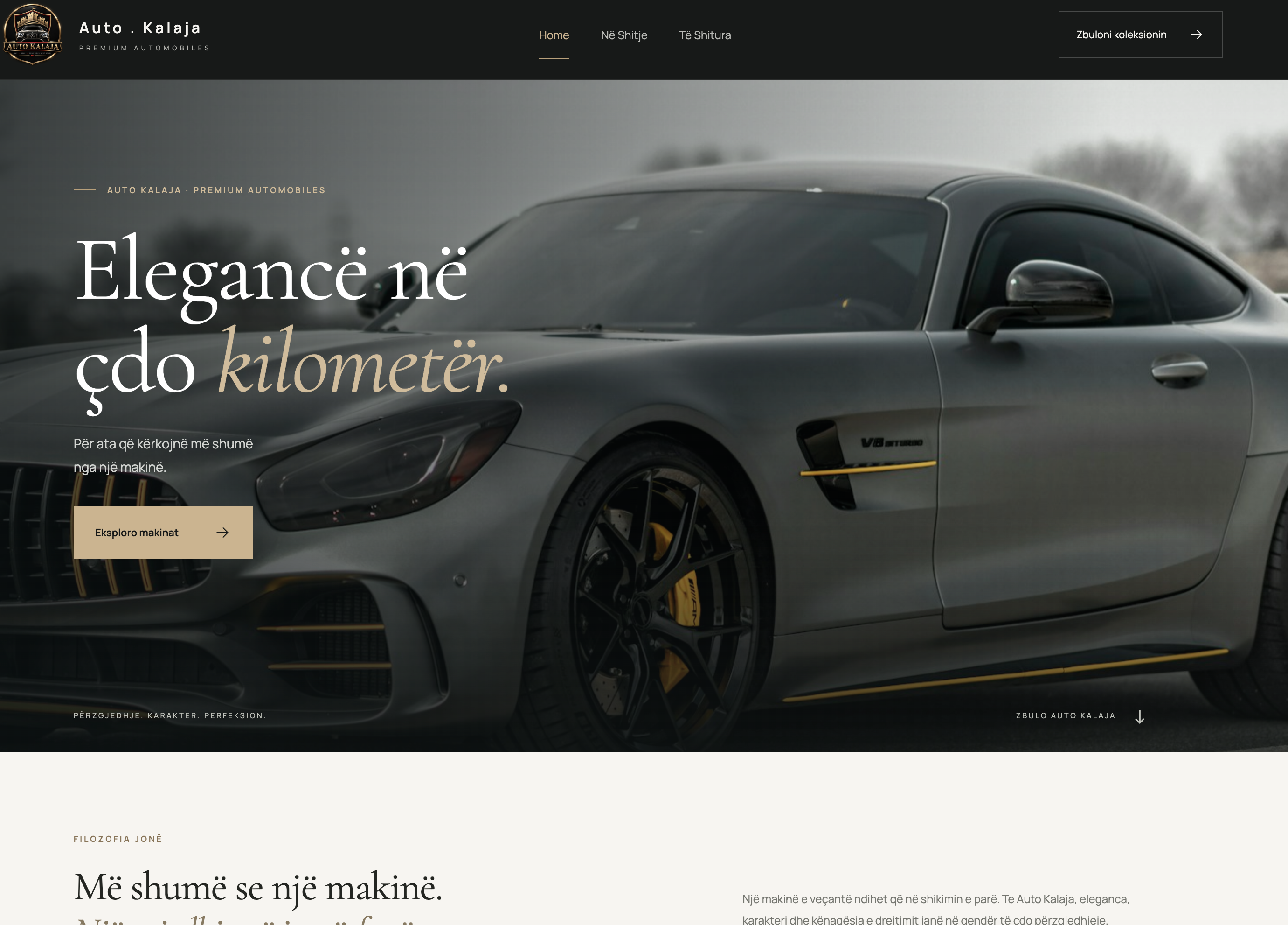 Startseite von Auto Kalaja