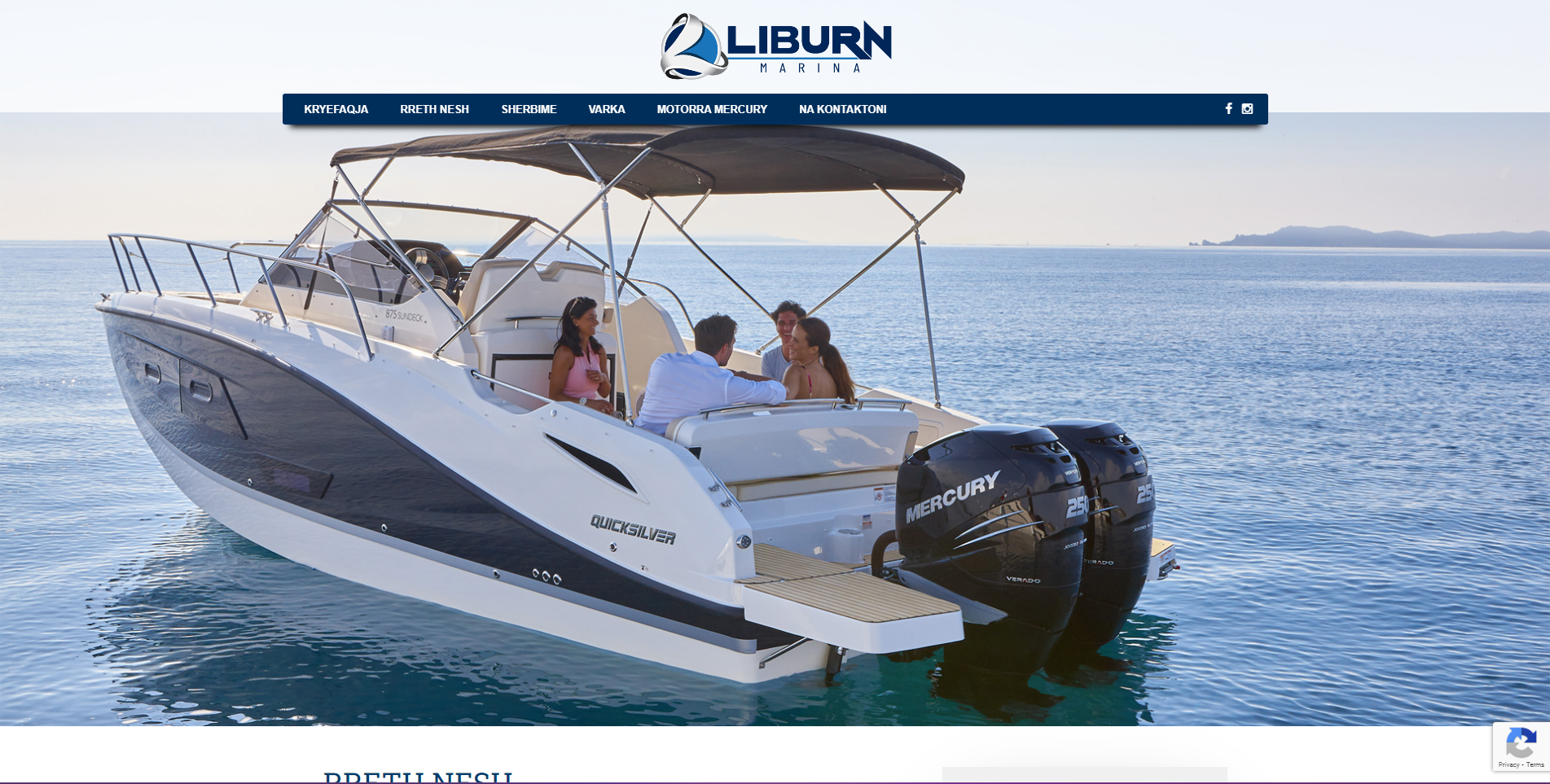 Startseite von Liburn Marina