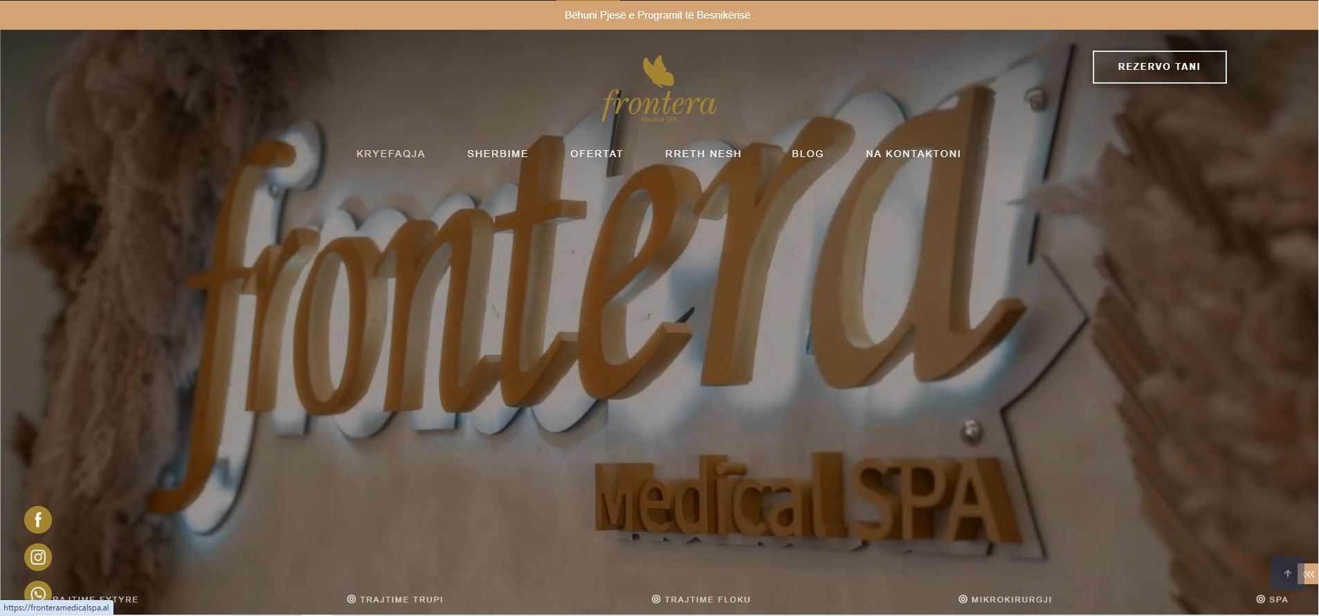 Startseite von FRONTERA MEDICAL SPA